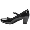 NINE TO FIVE 5019 3 SHOE - BLACK PATENT